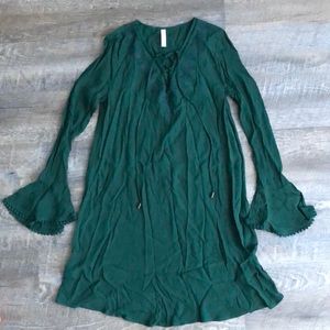 Bell sleeve dress